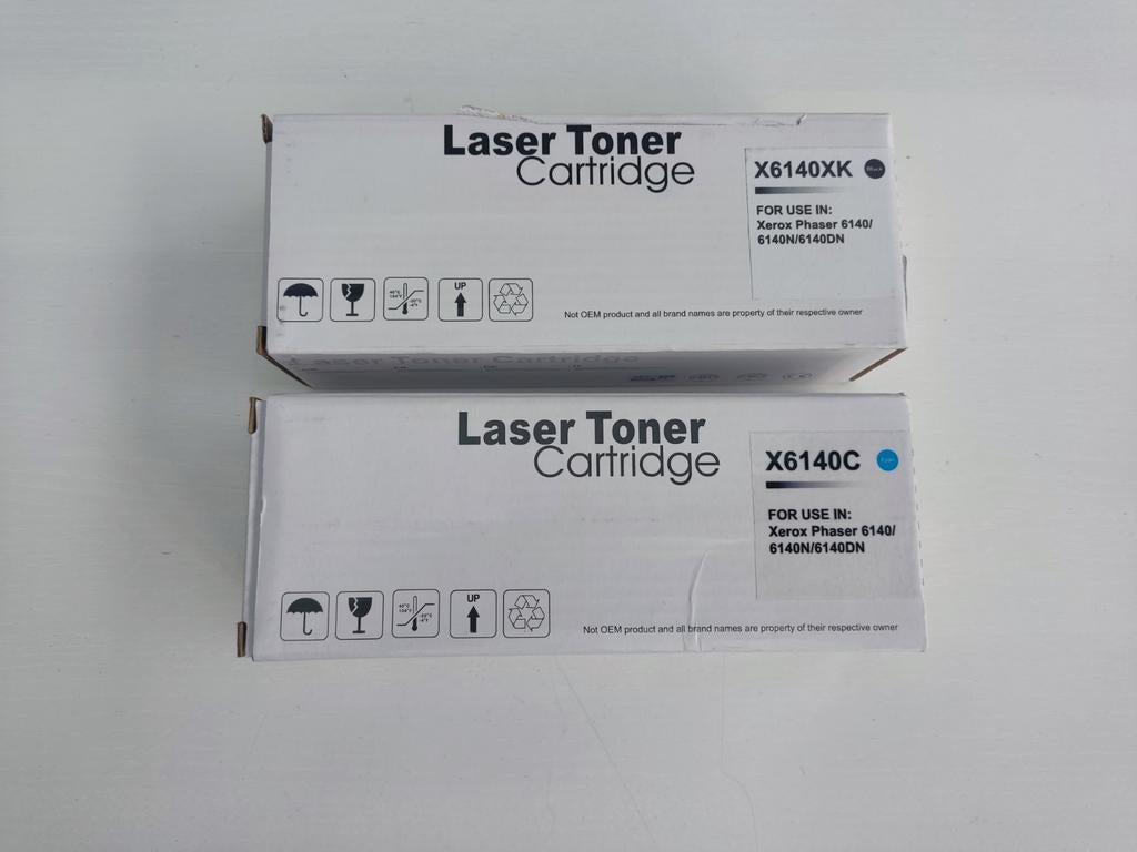 Laser Toner Cartridges voor Xerox Phaser 6140/6140N/6140DN, Ophalen of Verzenden, Nieuw, Toner, Xerox