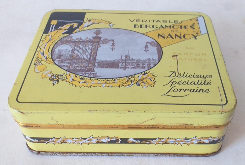 Boîte métal - Bergamote de Nancy, Collections, Enlèvement ou Envoi