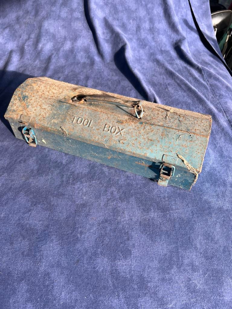 Vintage gereedschapskist, Ophalen, Huis en Inrichting