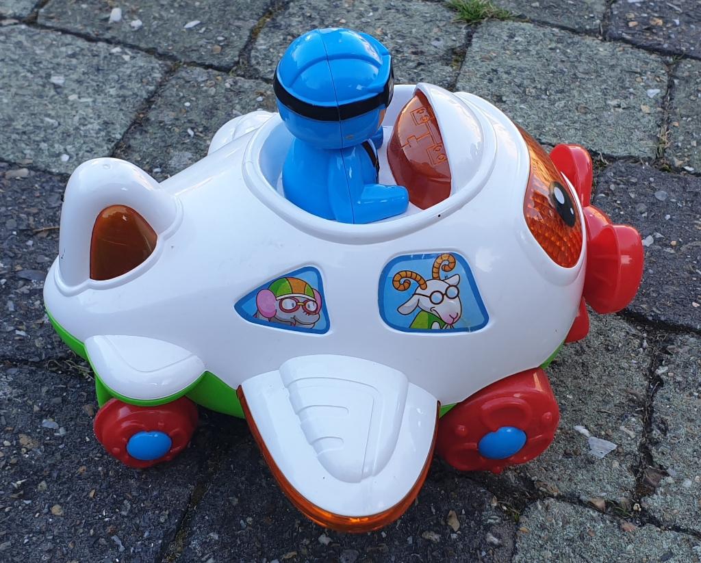 VTech Reis & Leer vliegtuig, Ophalen of Verzenden, Gebruikt, 6 maanden tot 2 jaar