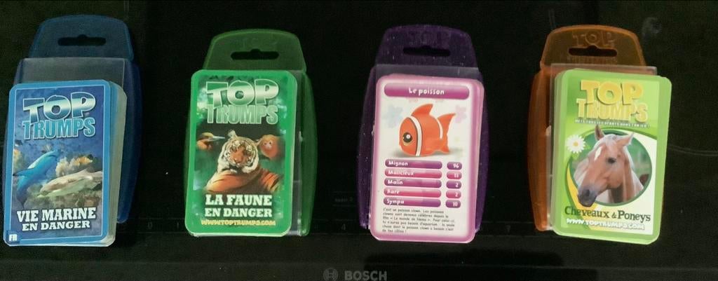 Top Trumps kaarten, Ophalen, Zo goed als nieuw