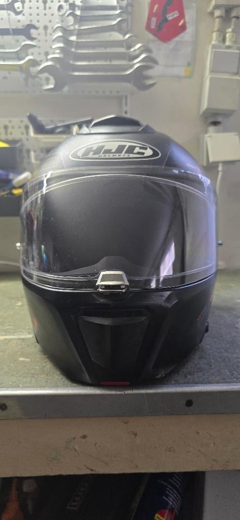 Casque moto modulable HJC RPHA 90S Noir mat/OrangeTaille L, Enlèvement, L, HJC