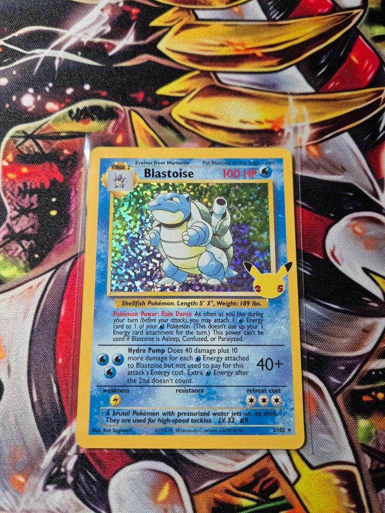 Blastoise celebrations, Ophalen of Verzenden