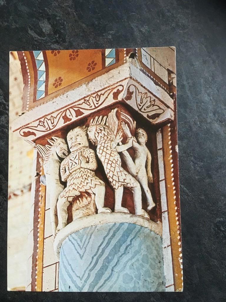 carte postale Chauvigny, Eglise Saint-Pierre, Chapiteau, Enlèvement ou Envoi