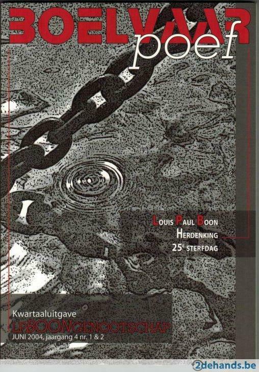 Boelvaar poef juni 2004 jg 4 nr 1 & 2, Ophalen of Verzenden, Nieuw