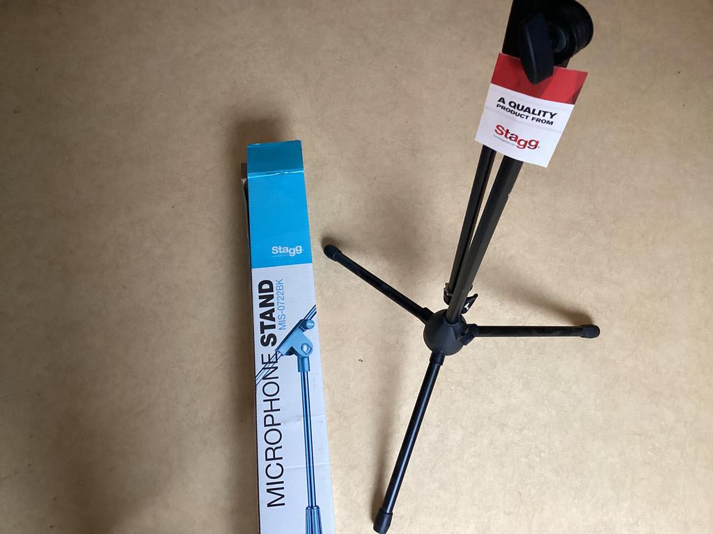 Microfoon standaard, Musique & Instruments, Pieds, Enlèvement, Neuf, Micro