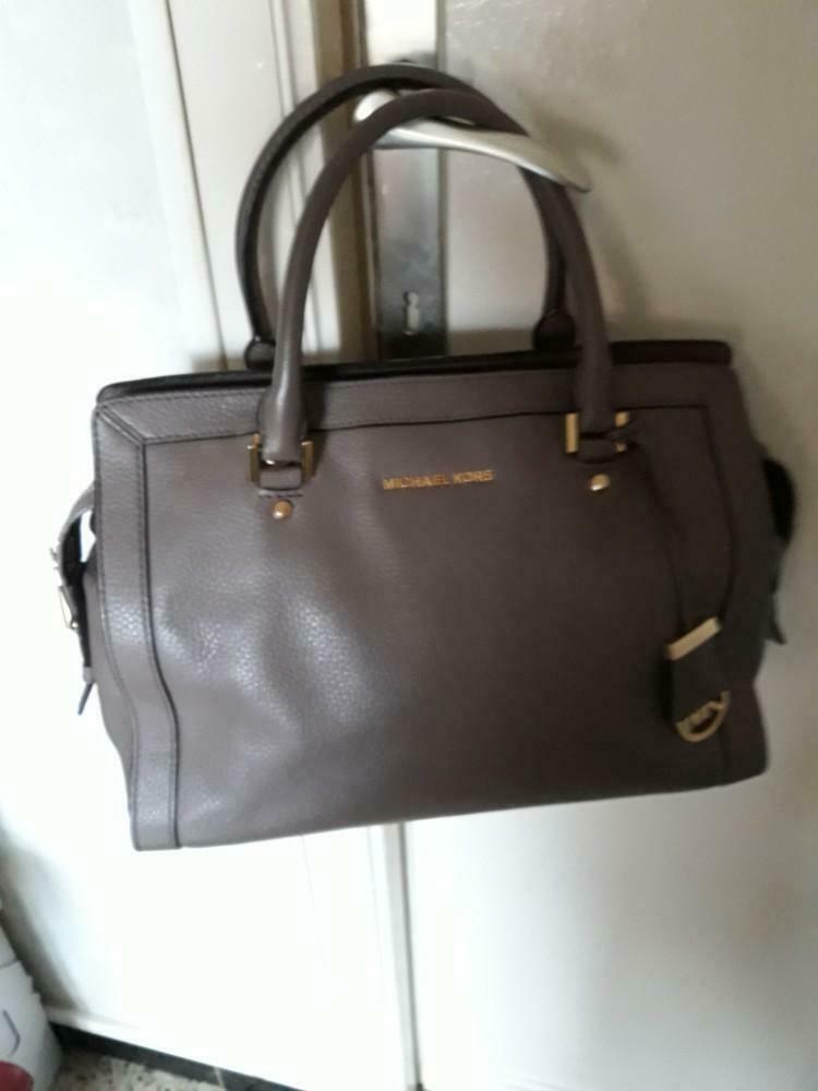 Sac Michael Kors cuir taupe, Envoi, Comme neuf