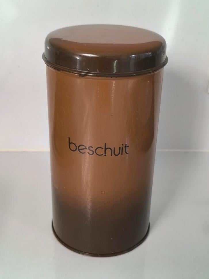 Vintage beschuitblik, Brabantia, Ophalen of Verzenden