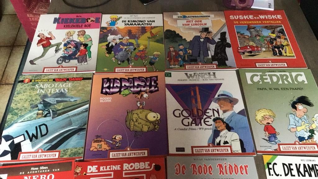 Gazet van Antwerpen strip(z5), Ophalen of Verzenden, Zo goed als nieuw