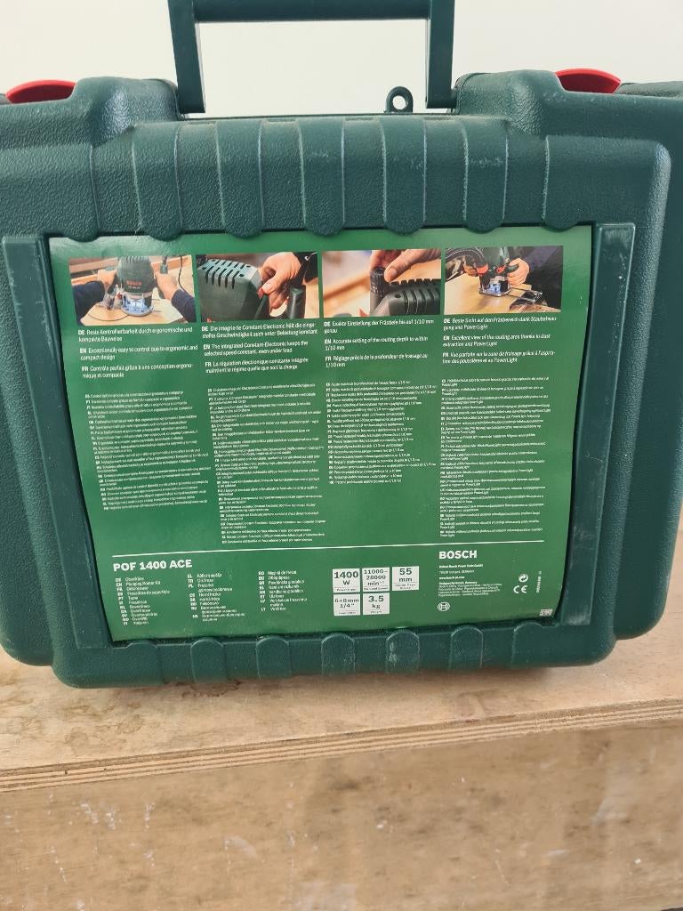 Bosch POF 1400 ACE, Bricolage & Construction, Enlèvement ou Envoi, Comme neuf, Électrique, BOSCH