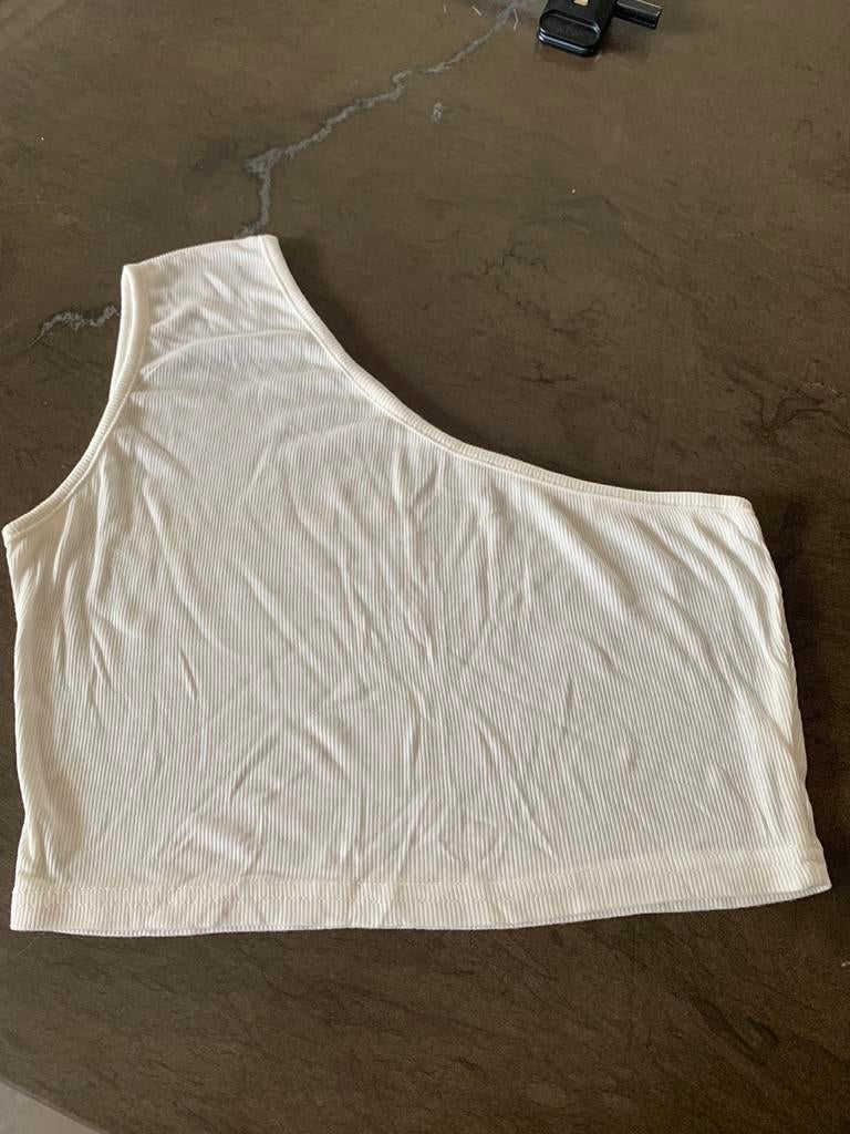 Top blanc taille M, Vêtements | Femmes, Tops, Enlèvement ou Envoi, Comme neuf, Taille 38/40 (M), Blanc