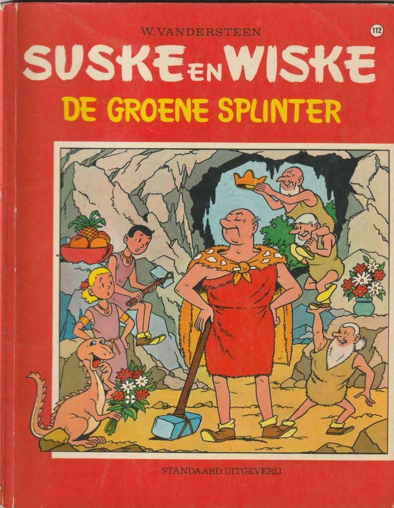 Suske en Wiske 112 - De groene splinter (1e druk) r, Ophalen, Gelezen