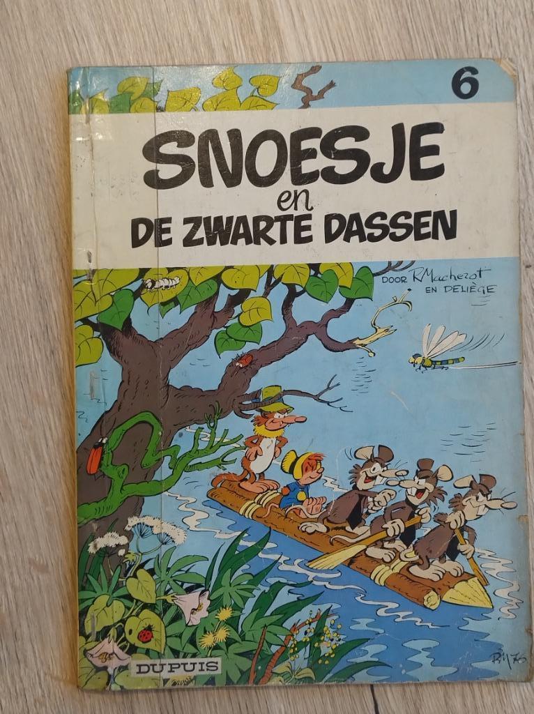 Snoesje en de zwarte dassen - Macherot & Deliège, Ophalen of Verzenden, Gelezen