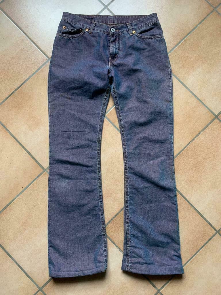 Replay blauwe jeans met paarse reflectie dames W28 (L34 - ko, Replay, W28 - W29 (confectie 36), Gedragen, Verzenden