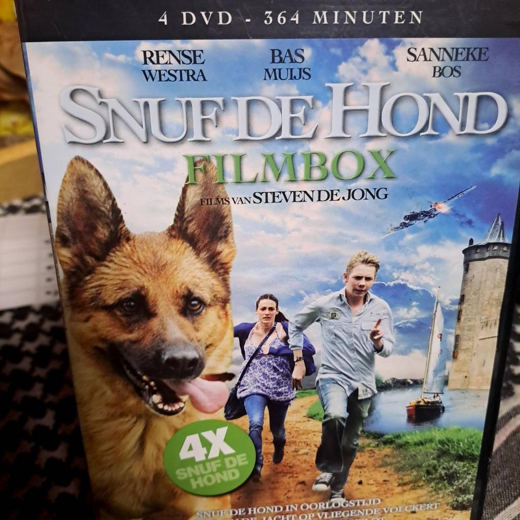 Snuf de hond filmbox 1&2&3&4 in nieuwstaat krasvrij 5eu, CD & DVD, DVD | Néerlandophone, À partir de 9 ans, Enlèvement ou Envoi