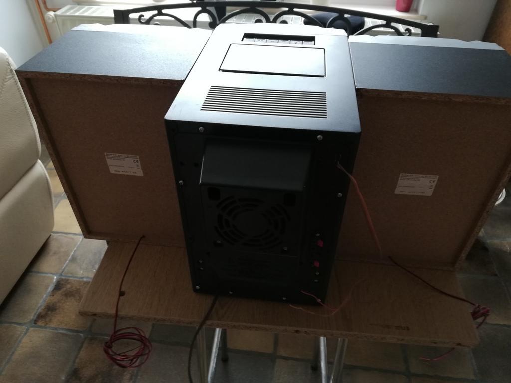 SONY minitapesysteem. Radio. Cd, Ophalen of Verzenden, Zo goed als nieuw, Sony