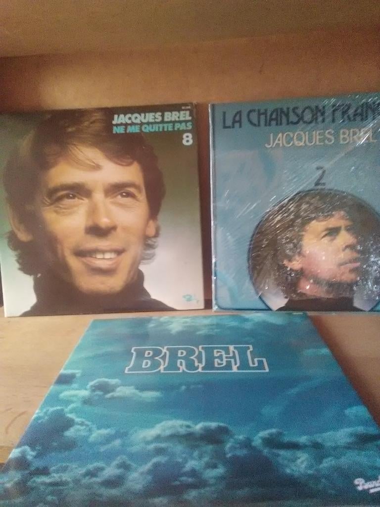 Ancien disque 33t brel, TV, Hi-fi & Vidéo, Enlèvement ou Envoi, Comme neuf, Pièce tourne-disques