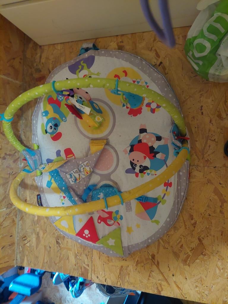 Baby speelmat, Ophalen