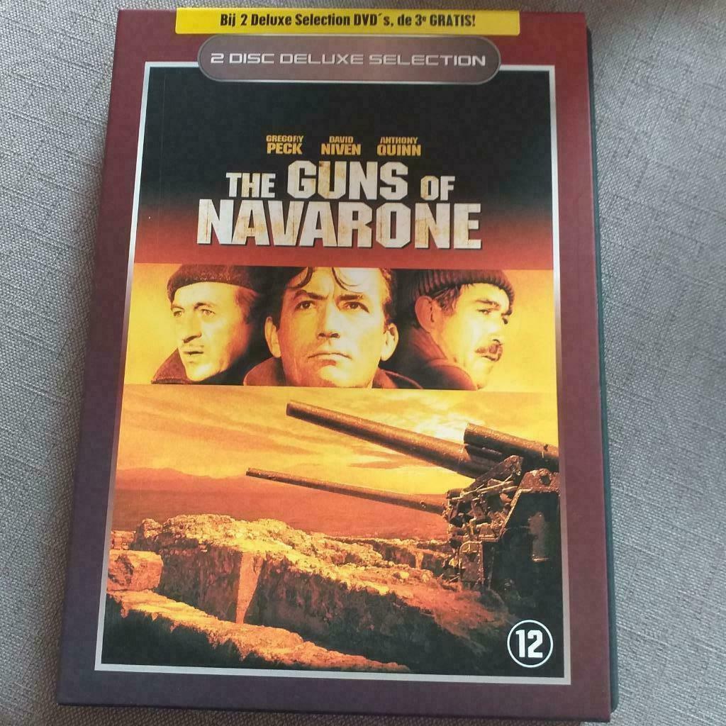 DVD THE GUNS OF NAVARONE – 2 disc deluxe selection, Vanaf 12 jaar, Ophalen of Verzenden, Zo goed als nieuw, Oorlog