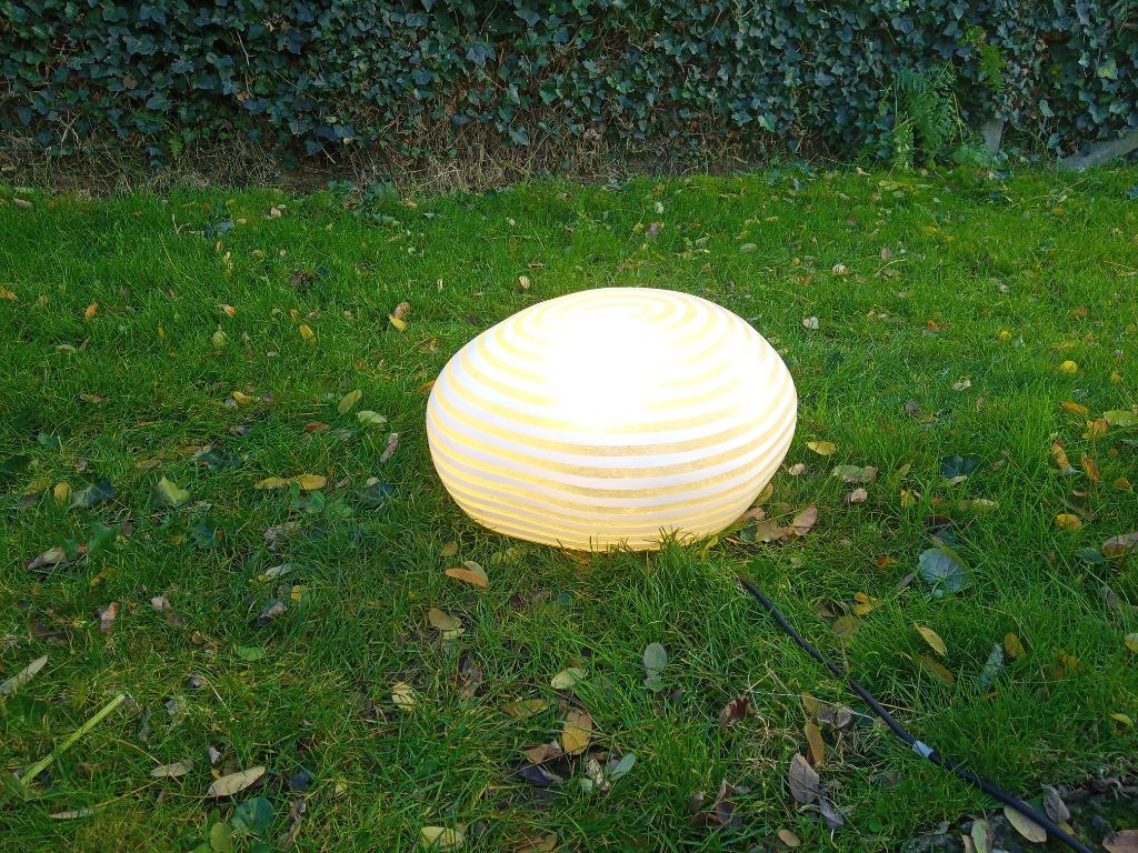 Lampe Zebra Stone | T&T Design, Comme neuf, Synthétique, Enlèvement, Alimentation secteur