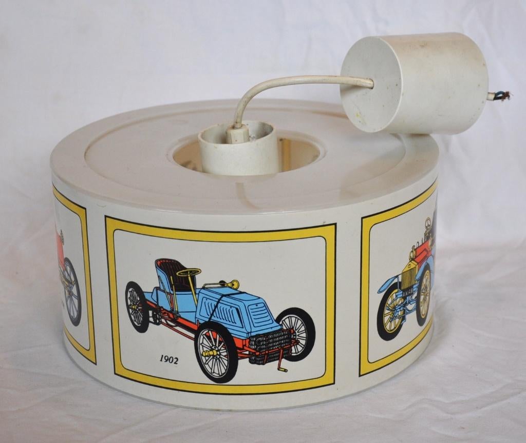 lustre rond vintage  pour chambre decor vieux tacos, Enlèvement ou Envoi