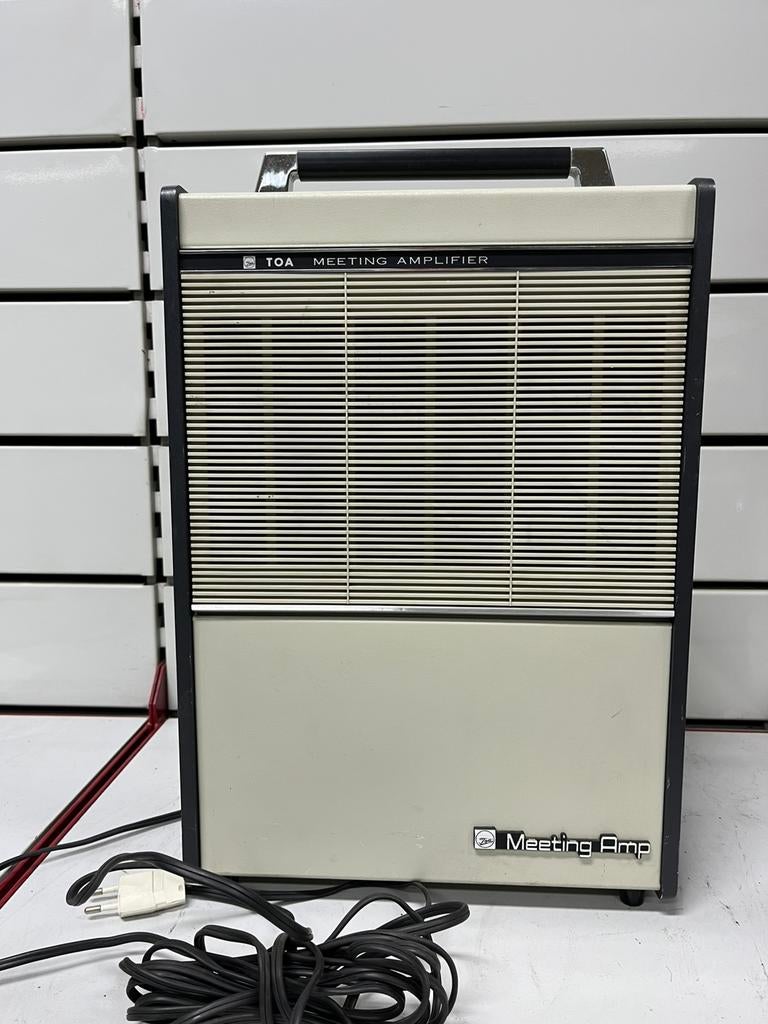 TOA Meeting Amplifier vintage draagbare conferentieversterke, Audio, Tv en Foto, Luidsprekerboxen, Ophalen