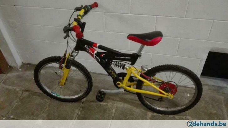 Kinderfiets om op te knappen, Gebruikt