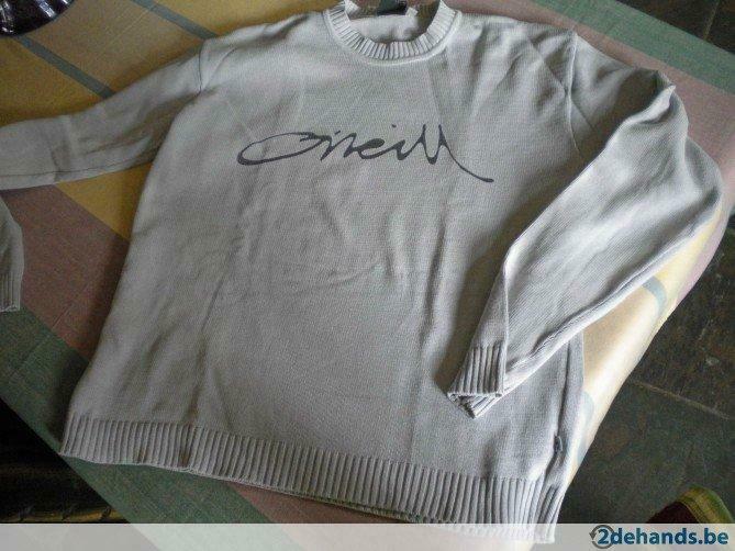 lichtgrijze katoenen trui o'neil - Medium, Kleding | Heren, Ophalen of Verzenden, Gedragen