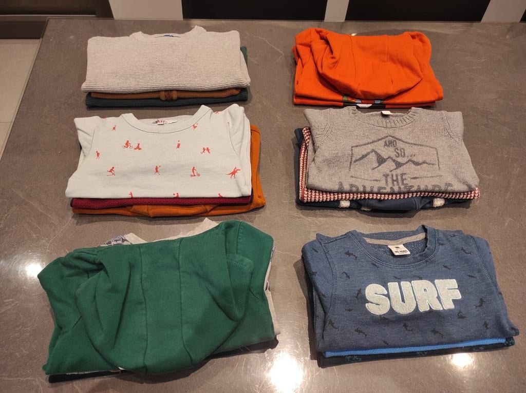 Pakket truien/gilet/ hoodie jongens maat 98, Kinderen en Baby's, Ophalen, Zo goed als nieuw, Maat 98