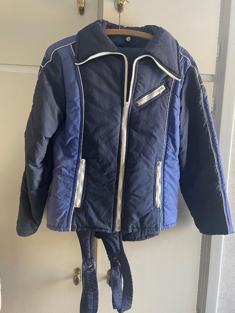 Combinaison de ski unisexe taille 40 bleu/blanc, Enlèvement, Ski
