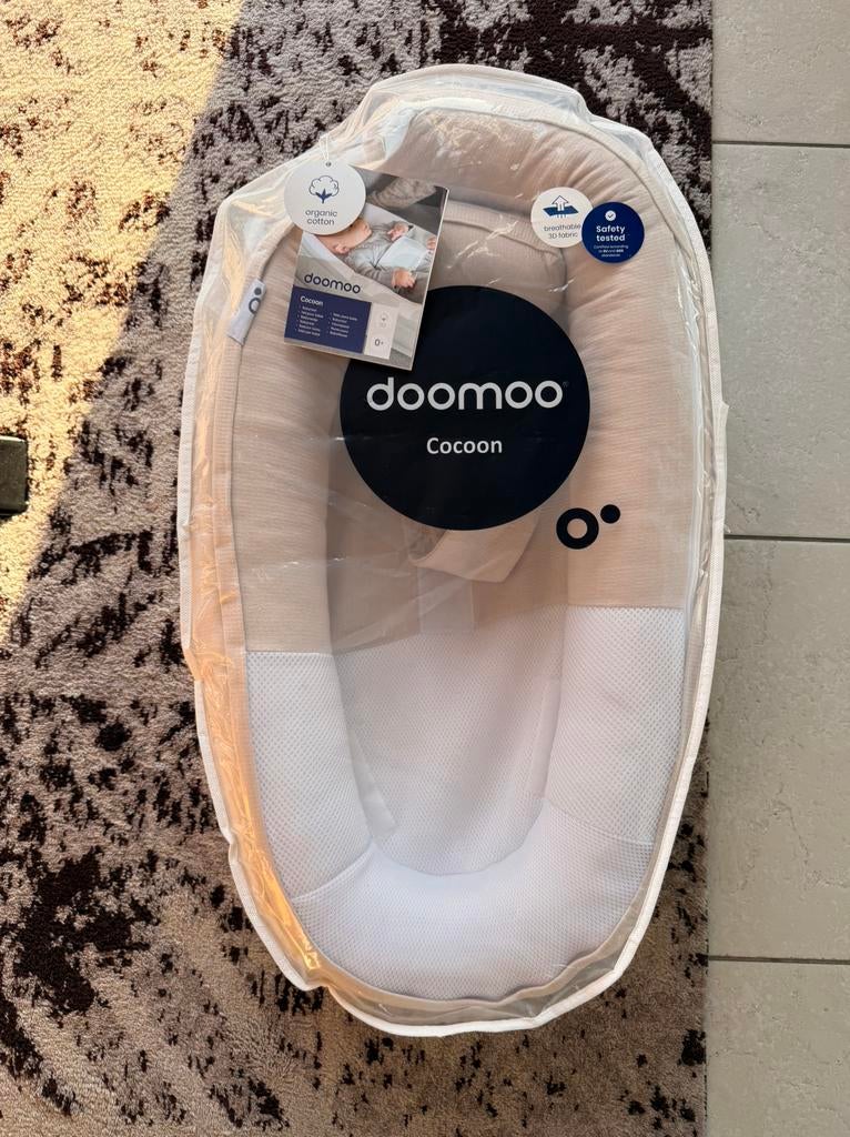 Babynest Cocoon van Doomoo met extra matrasje, Enlèvement, Comme neuf