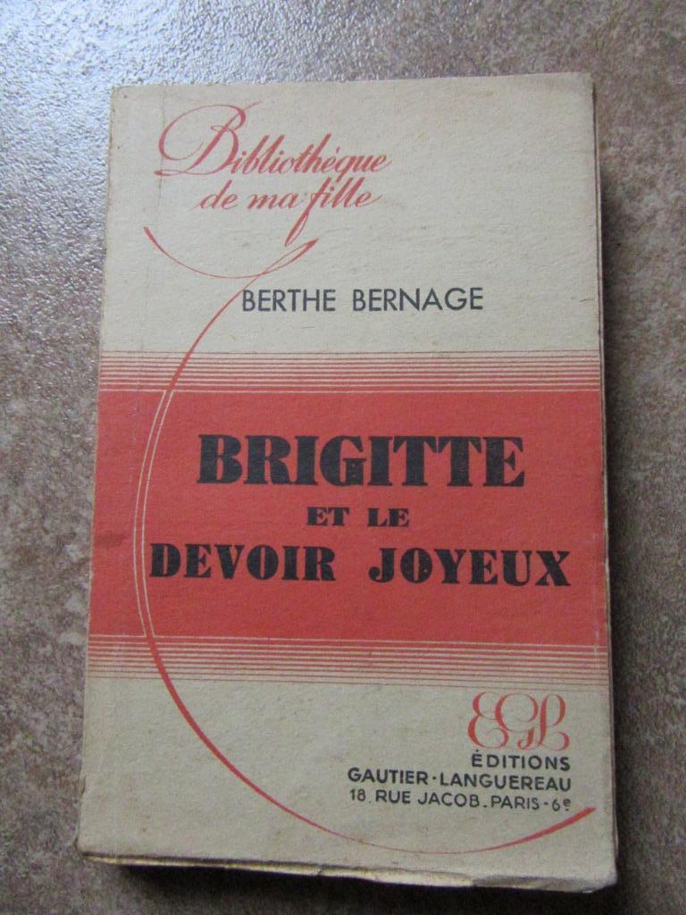 Brigitte et le devoir joyeux Berthe Bernage 1948, Enlèvement, Utilisé