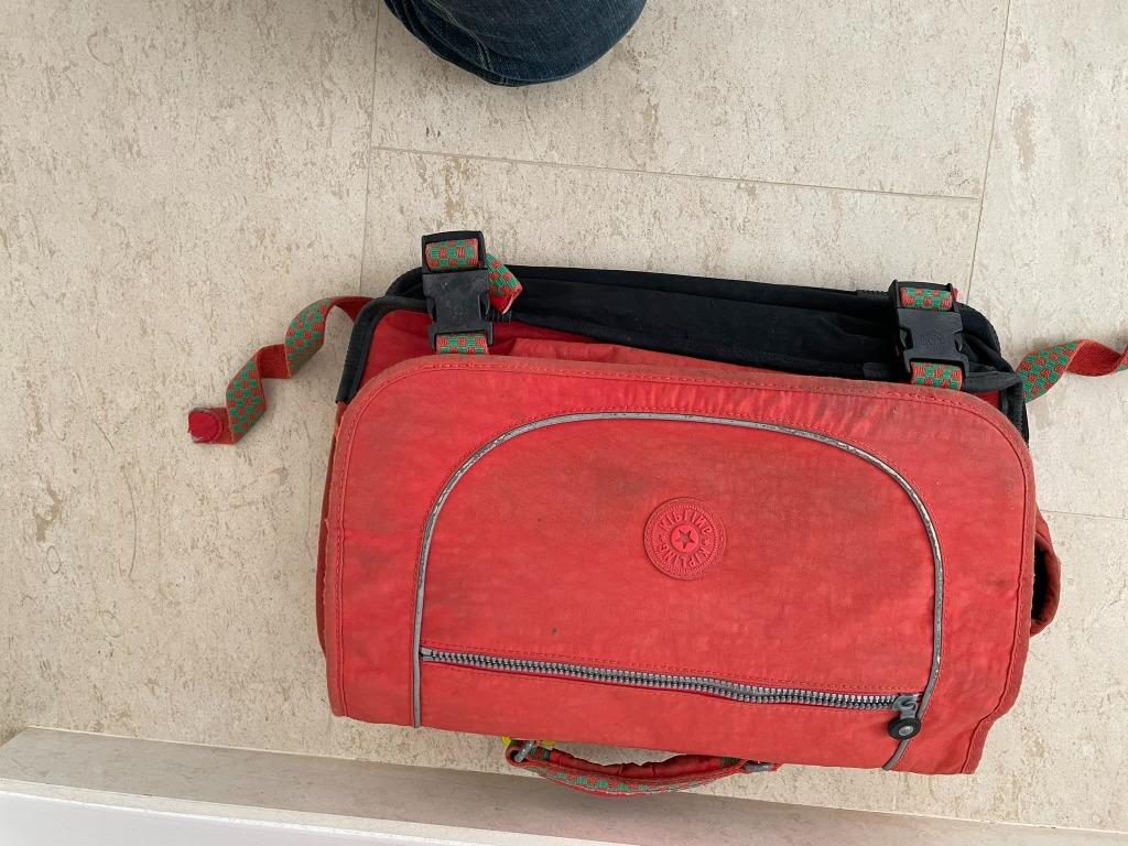 Cartable Kipling, Bijoux, Sacs & Beauté, Sacs | Cartables, Enlèvement ou Envoi, Utilisé, Rouge