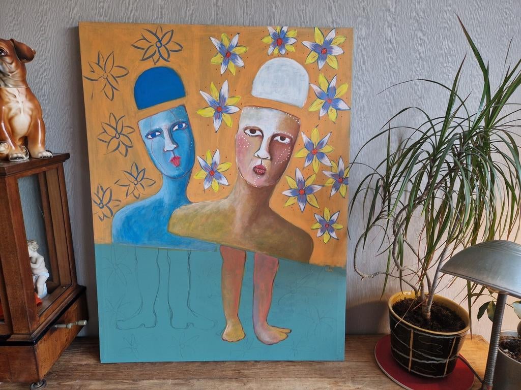 Schilderij op doek, Ophalen