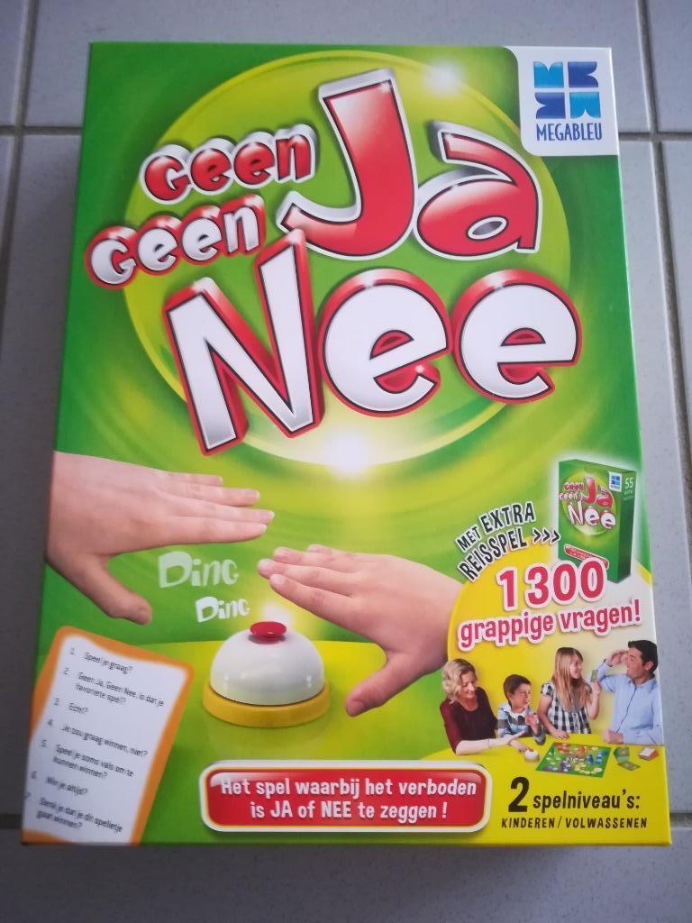 MEGABLEU GEEN JA, GEEN NEE, Hobby en Vrije tijd, Ophalen, Zo goed als nieuw, Megableu, Reisspel