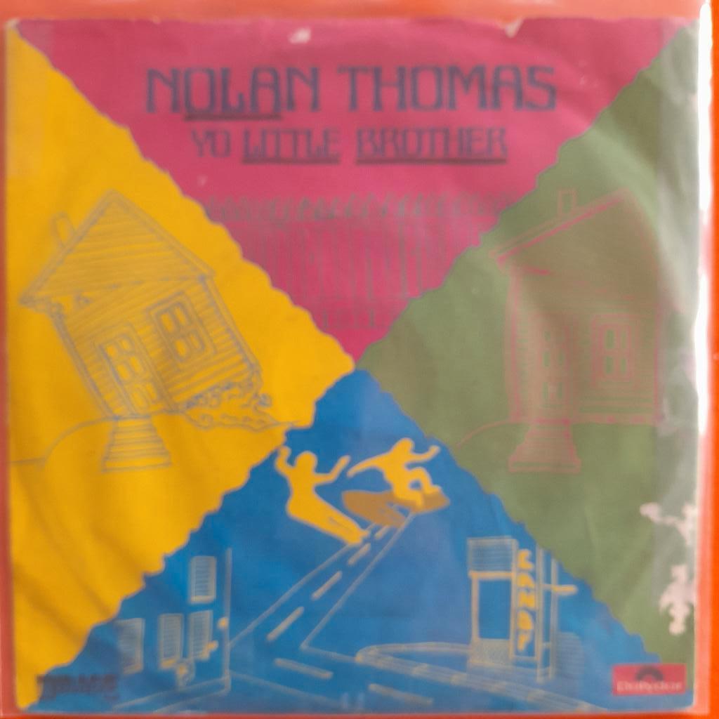Nolan Thomas-Yo petit frère 7", Enlèvement ou Envoi, Single, Utilisé, Hip-hop et Rap