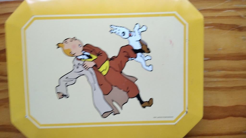 Blikken doos Kuifje, Verzamelen, Ophalen of Verzenden