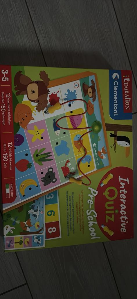 Interactive quiz pre-school, Ophalen, Zo goed als nieuw