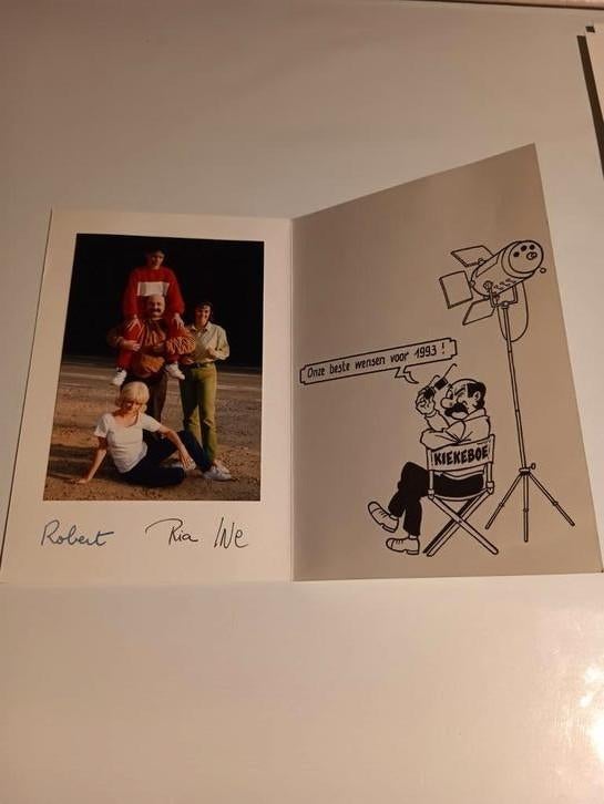 Kiekeboe wenskaartje 1993, Ophalen of Verzenden