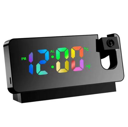 Digitale Projectiewekker – USB, 180 Rotatie, Ophalen of Verzenden, Nieuw