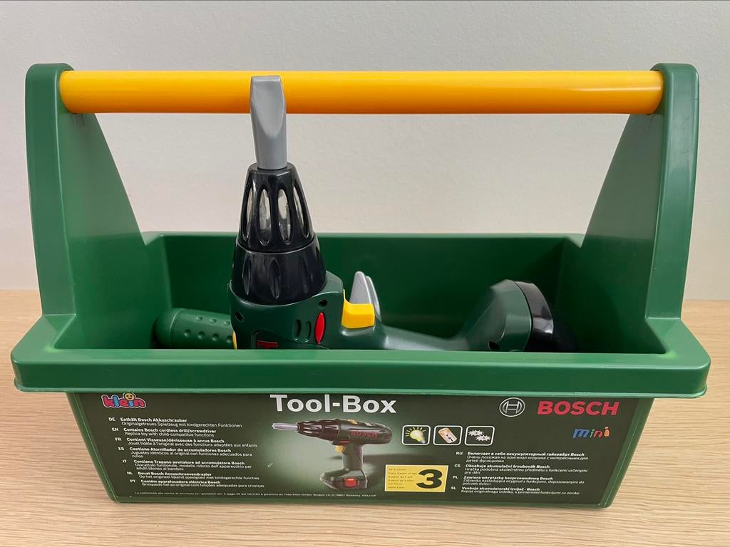Mini boîte à outils Theo Klein Bosch, Enlèvement ou Envoi, Comme neuf