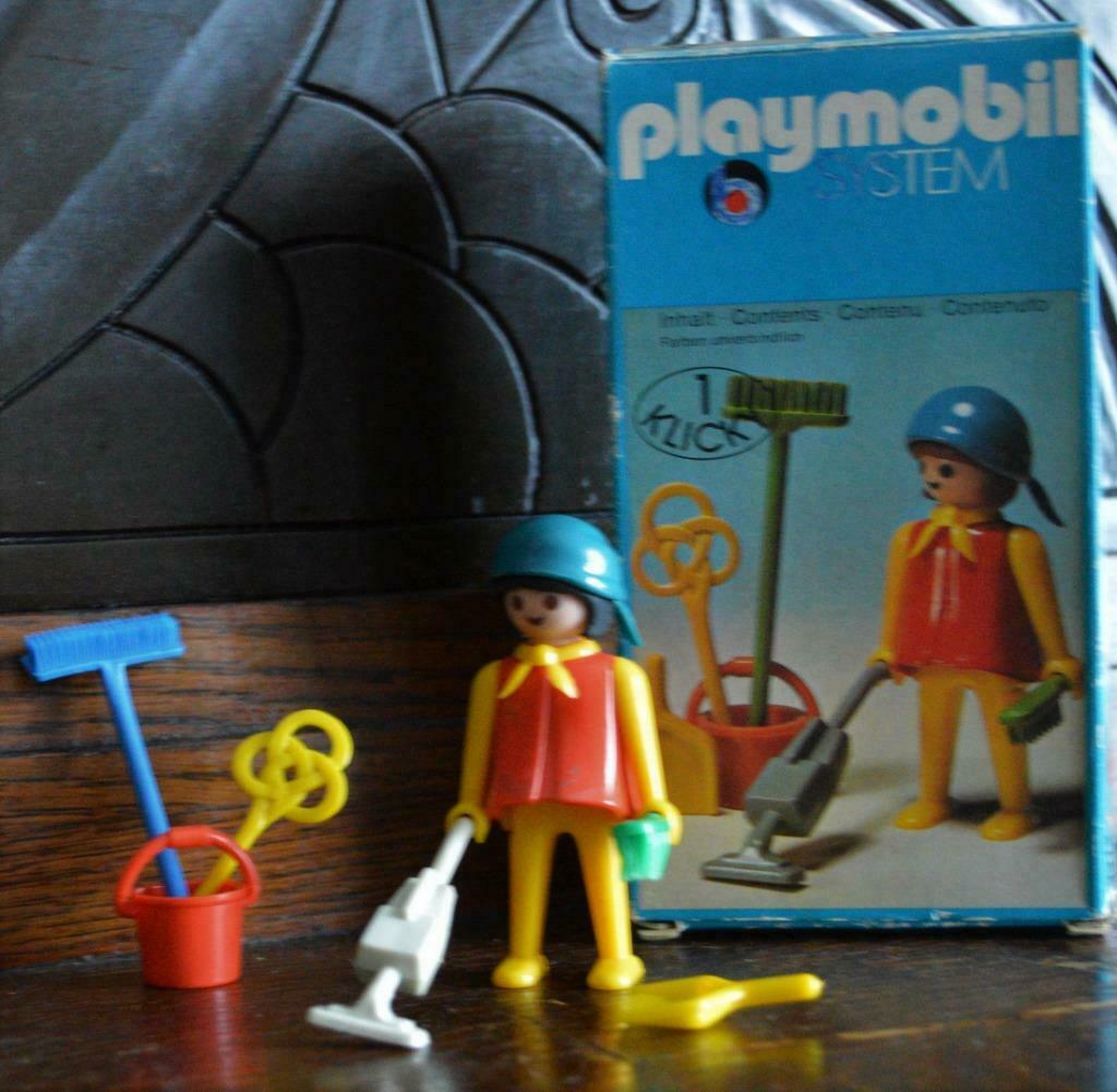 Playmobil retro kuisvrouw, Ophalen of Verzenden, Gebruikt, Complete set