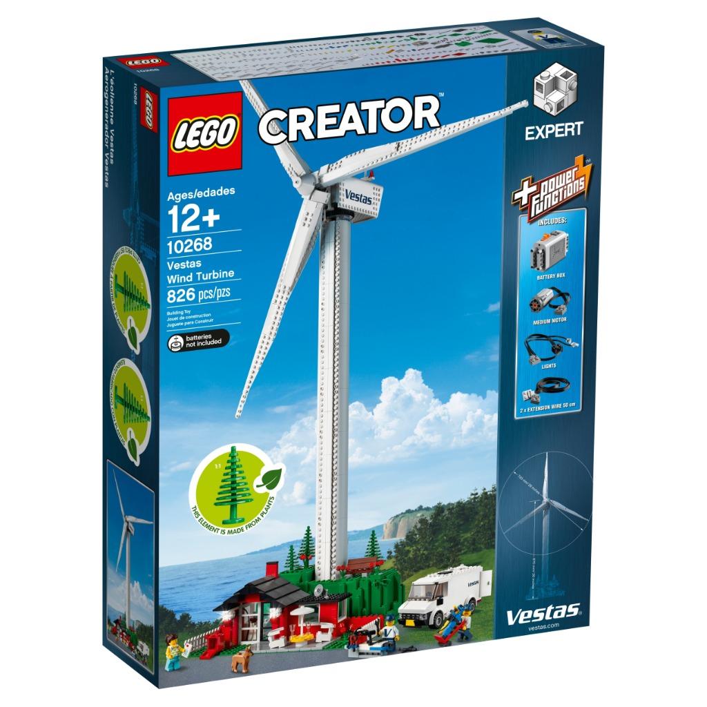 Lego Creator Expert 10268 Vestas Windturbine (2018), Kinderen en Baby's, Speelgoed | Duplo en Lego, Nieuw, Lego, Complete set