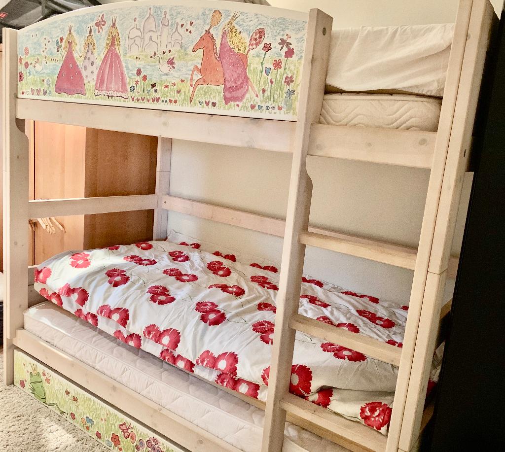 Chambre double pour enfants (séparée ou superposée), Maison & Meubles, Enlèvement, Comme neuf, Une personne