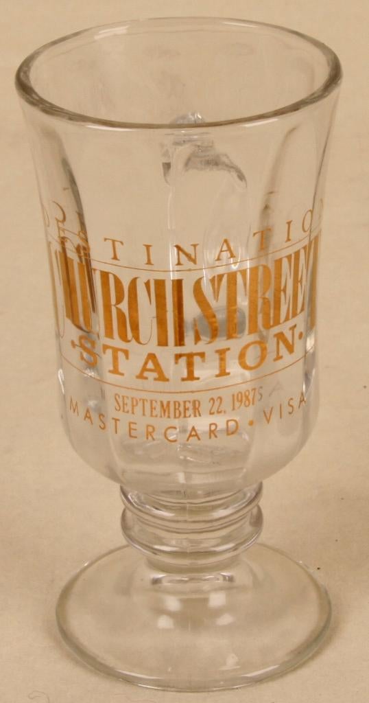 Verre à bière Chruch Street Station Orlando, Enlèvement ou Envoi, Comme neuf, Verre ou Verres, Autres marques