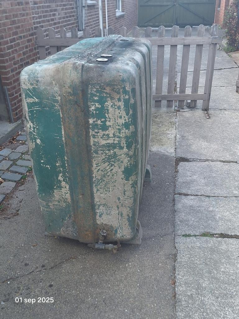 Plastieken ton (mazout), Ophalen