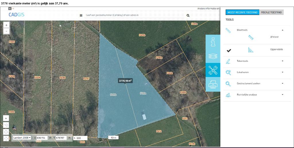 Pâturage ou terrain agricole à vendre à Asse (1730), Brabant, Asse, Ventes sans courtier, 1500 m² ou plus