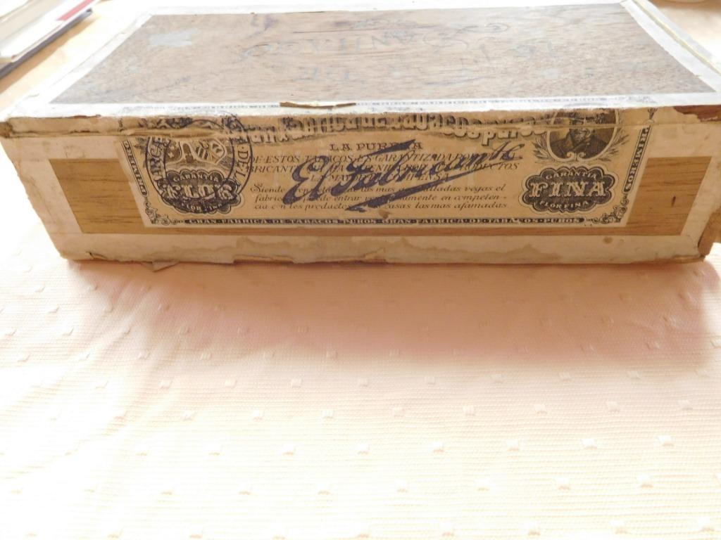 Boîte cigares La Flor de Santiago, Collections, Enlèvement ou Envoi, Utilisé