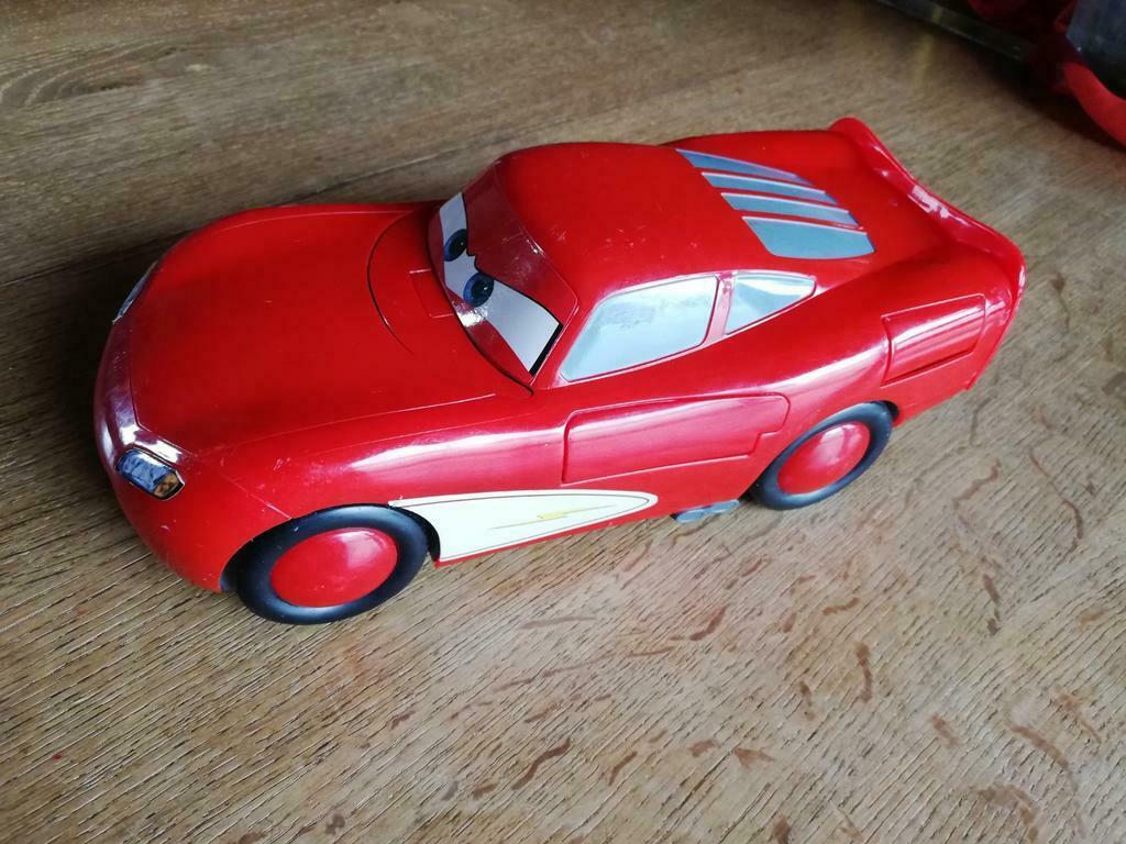 Mattel y5487 – Disney Cars Parlant Lightning McQueen Hawk, Enlèvement ou Envoi, Utilisé
