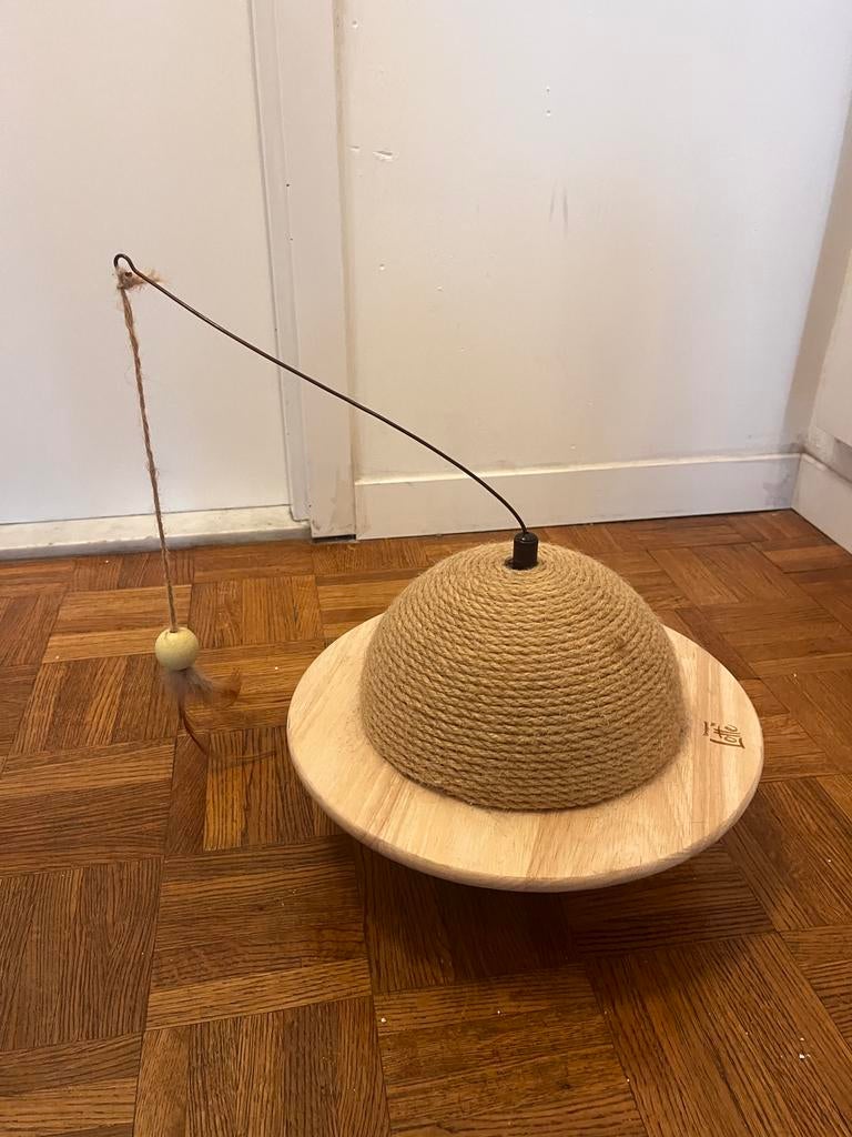 Kattenspeelgoed, Dieren en Toebehoren, Kattenspeelgoed, Ophalen of Verzenden, Zo goed als nieuw, Speelbal